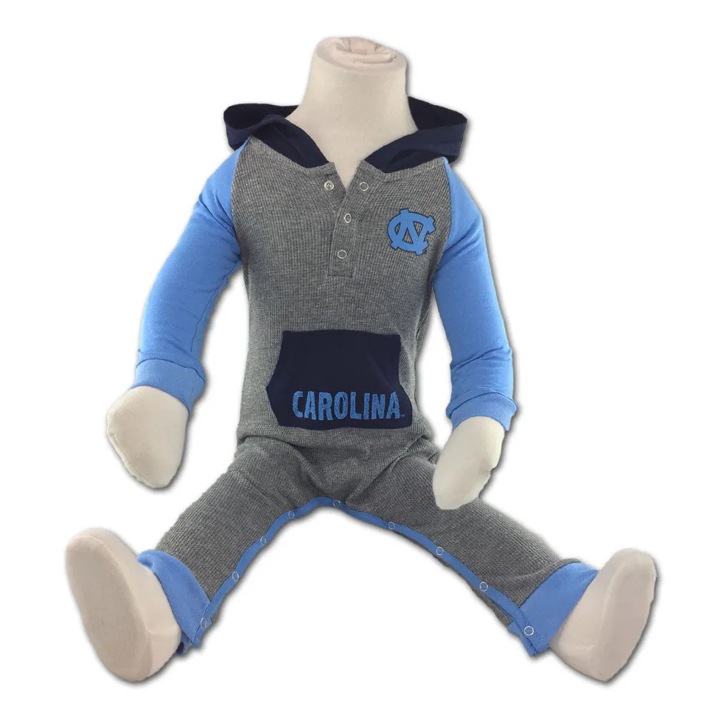 UNC Thermal Hooded Romper