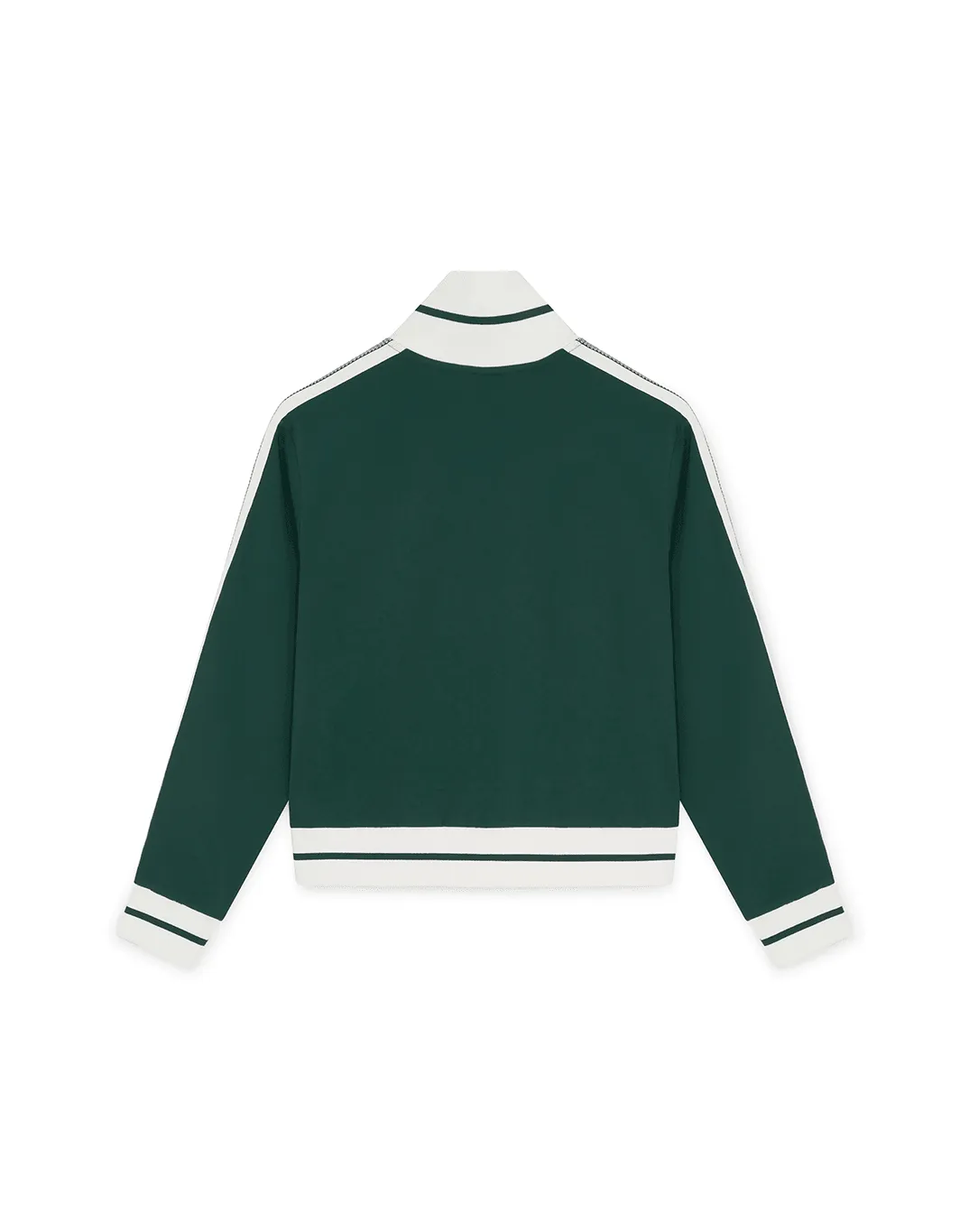 Varsity Jacket in Mountain Green