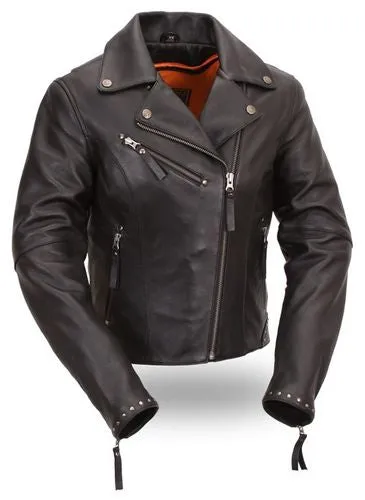 Women’s Riveted Classic M/C Jacket