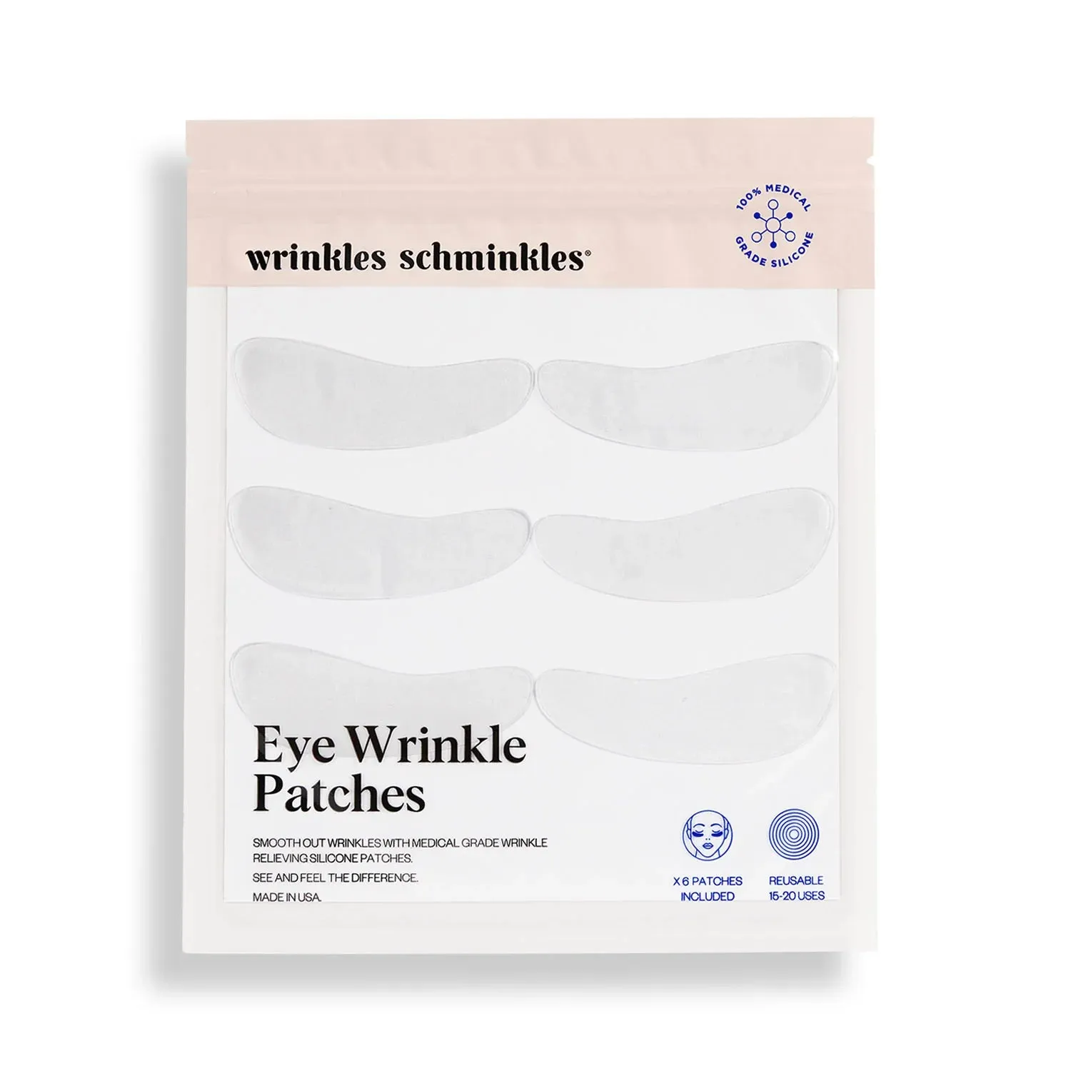 Wrinkle Schminkles Eye Wrinkle Patches - Set Of 3 Pairs