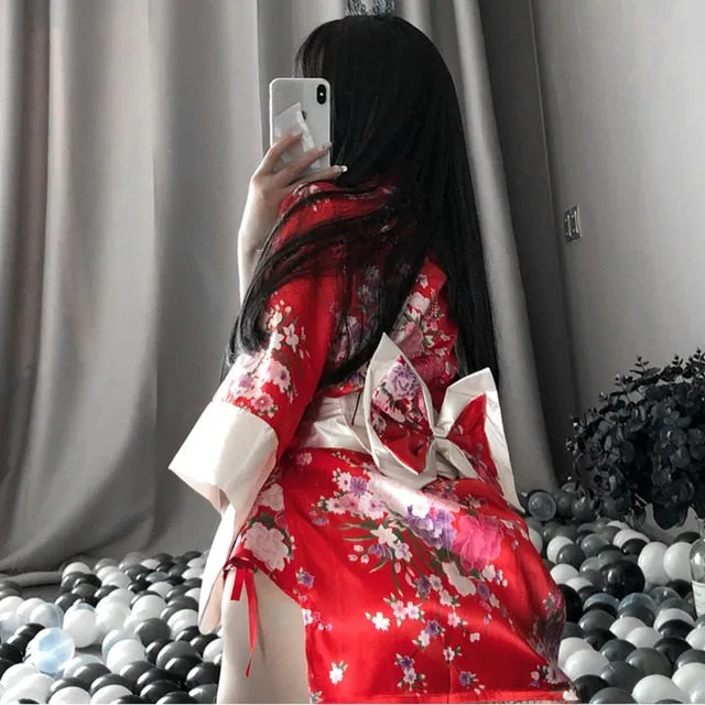 Yanina's Sleepwear Floral Kimono